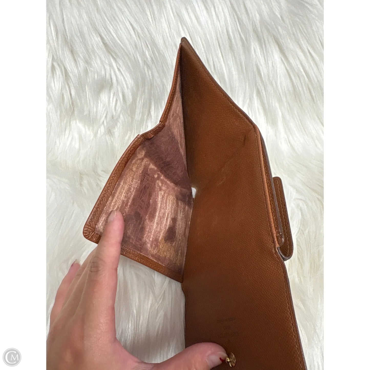 Wallet Luxury Designer By Louis Vuitton, Size: Small