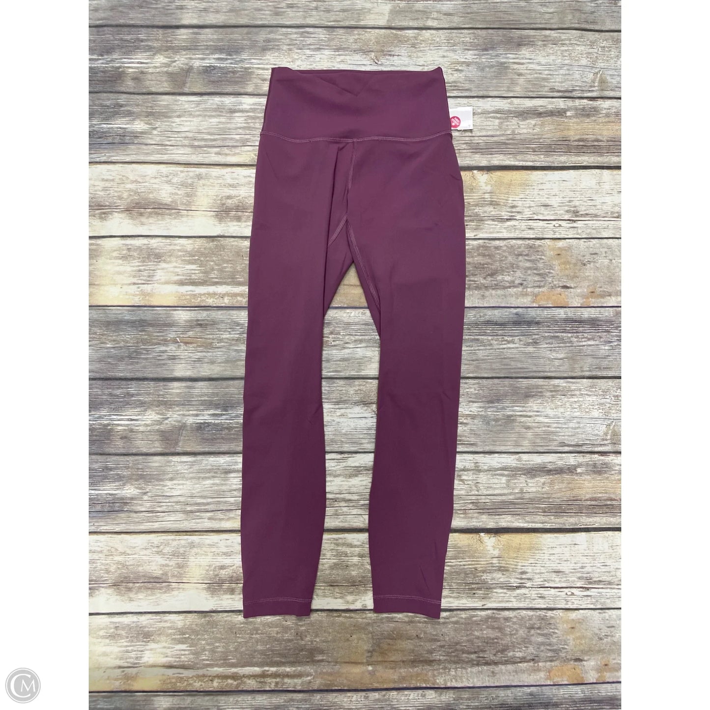 Athletic Leggings By Lululemon In Mauve, Size: 4