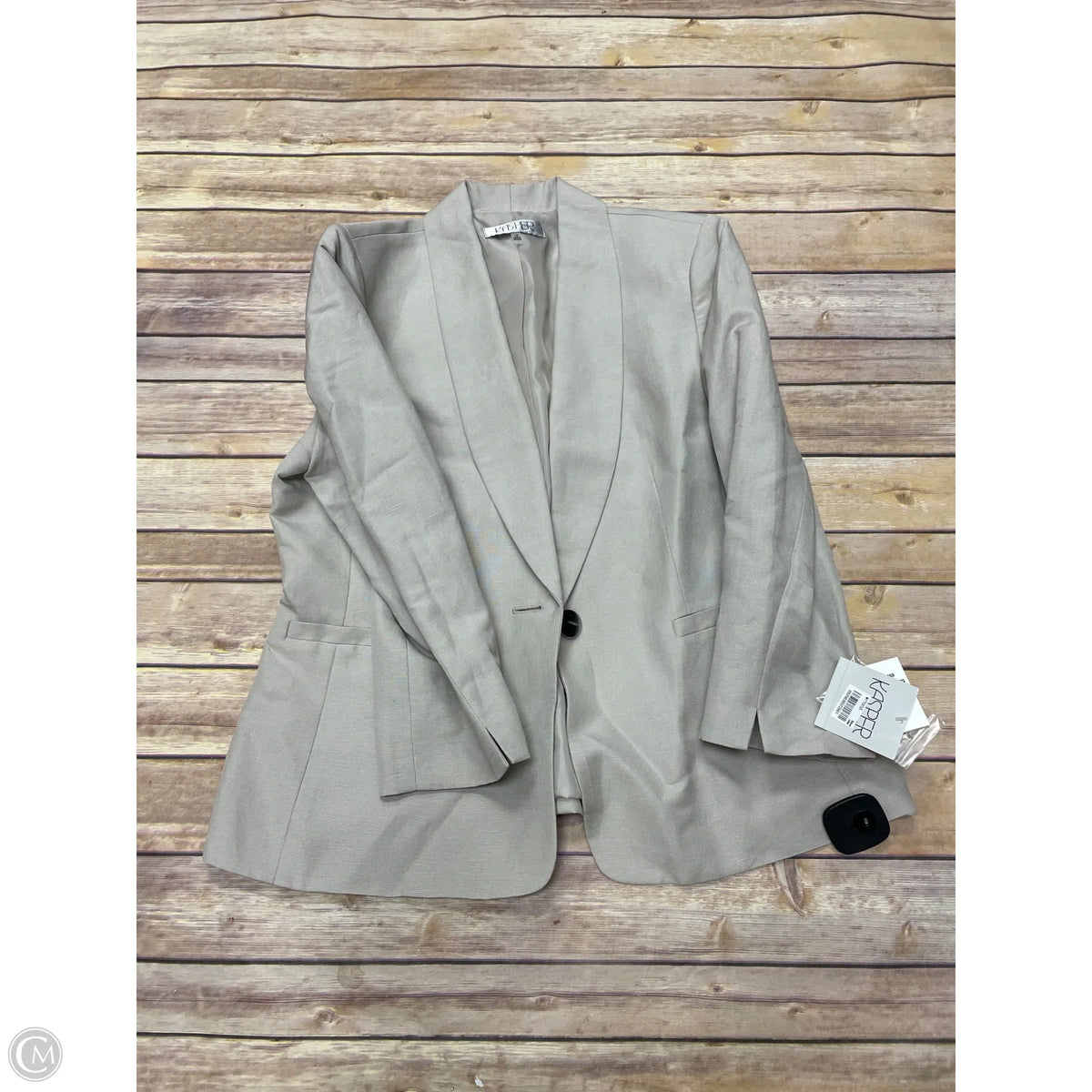 Blazer By Kasper In Tan, Size: 10