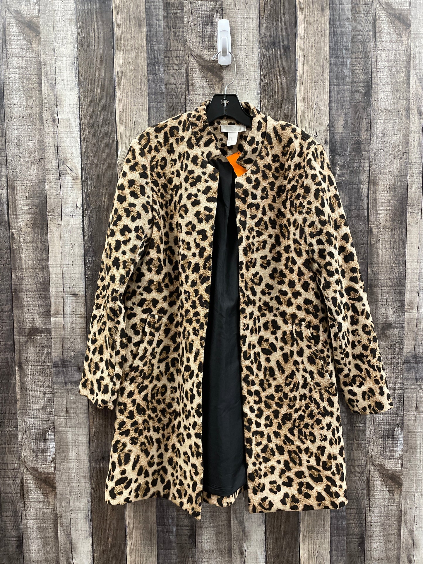 Animal Print Coat Other H&m, Size L