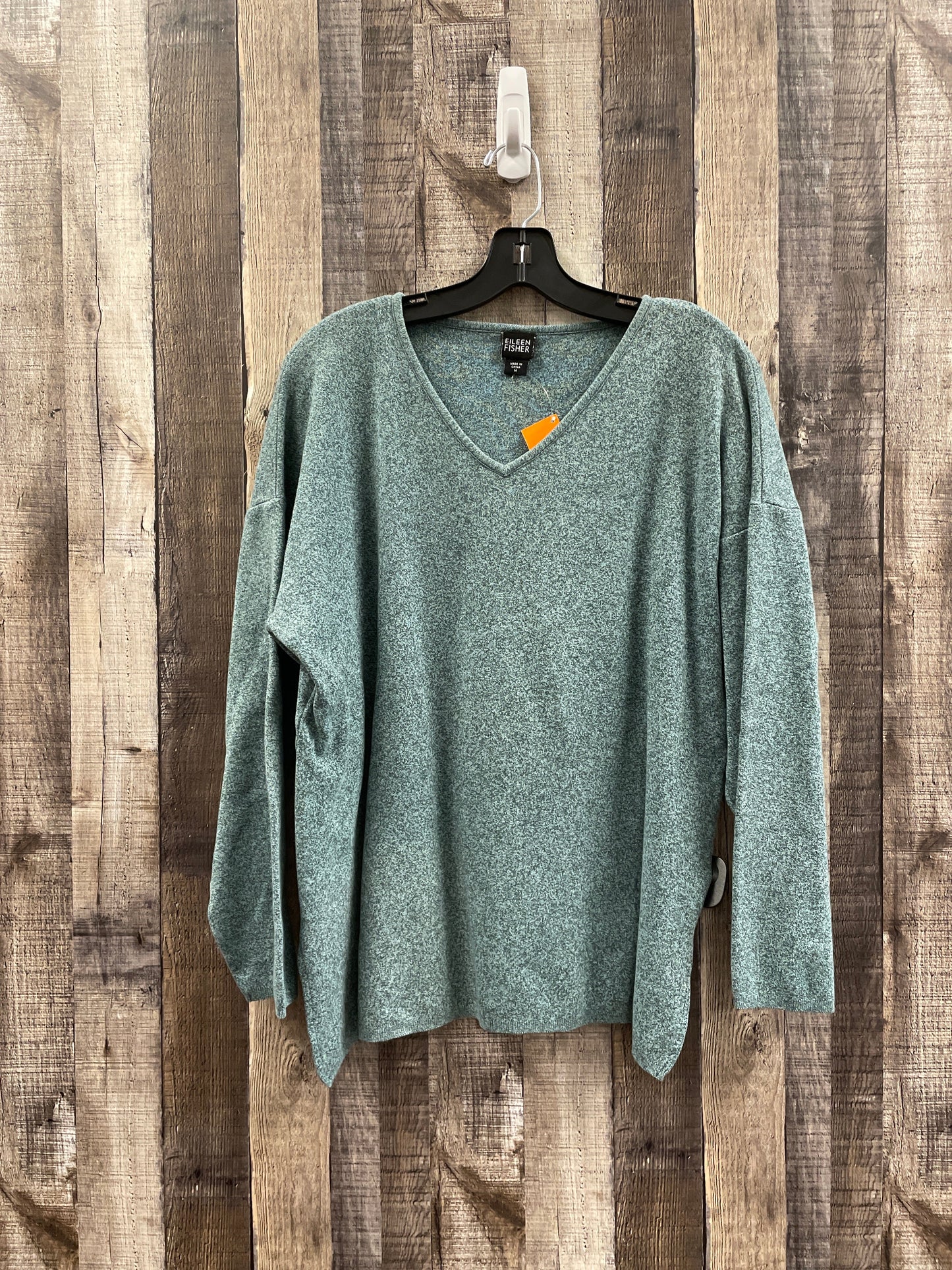 Green Sweater Eileen Fisher, Size M