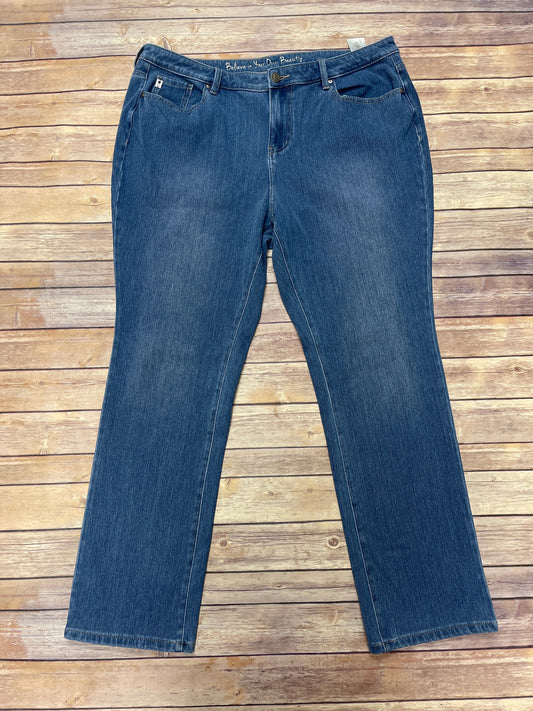 Jeans Straight By Clothes Mentor  Size: 20w