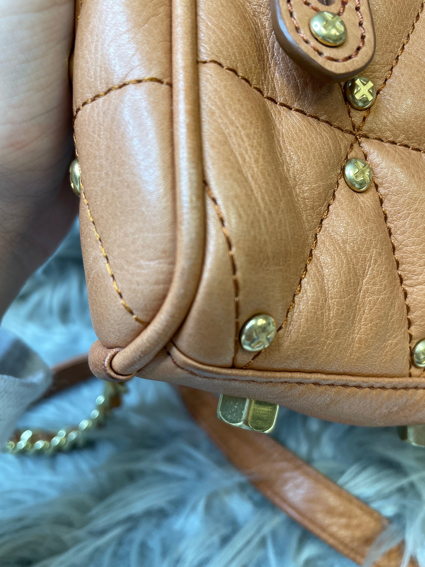 Handbag Leather By Rebecca Minkoff  Size: Medium
