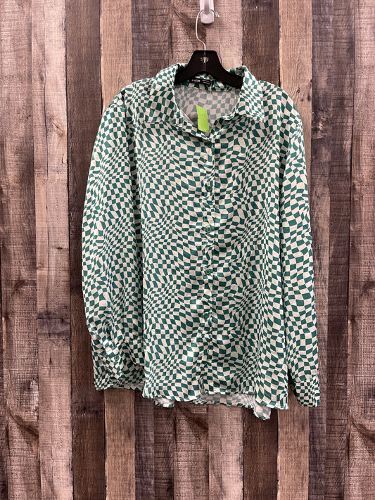 Blouse Long Sleeve By Shein  Size: Xl