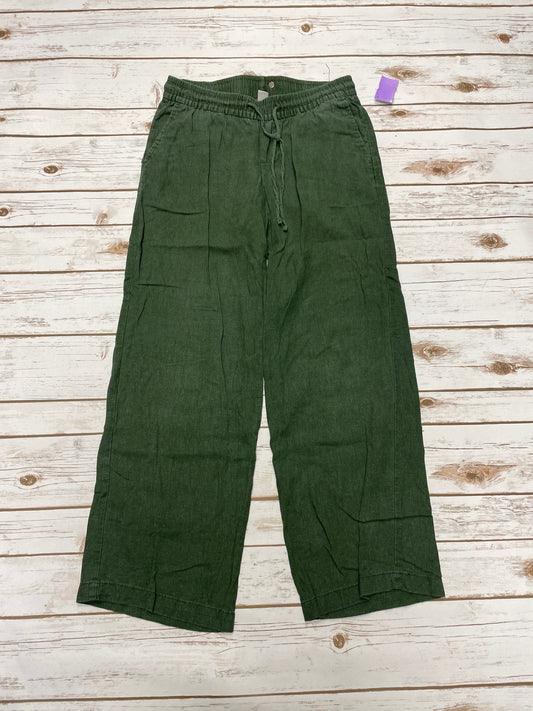 Pants Linen By Old Navy In Green, Size: Xs