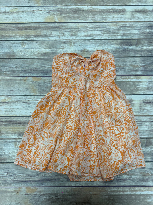 Orange Dress Casual Short Shein, Size S