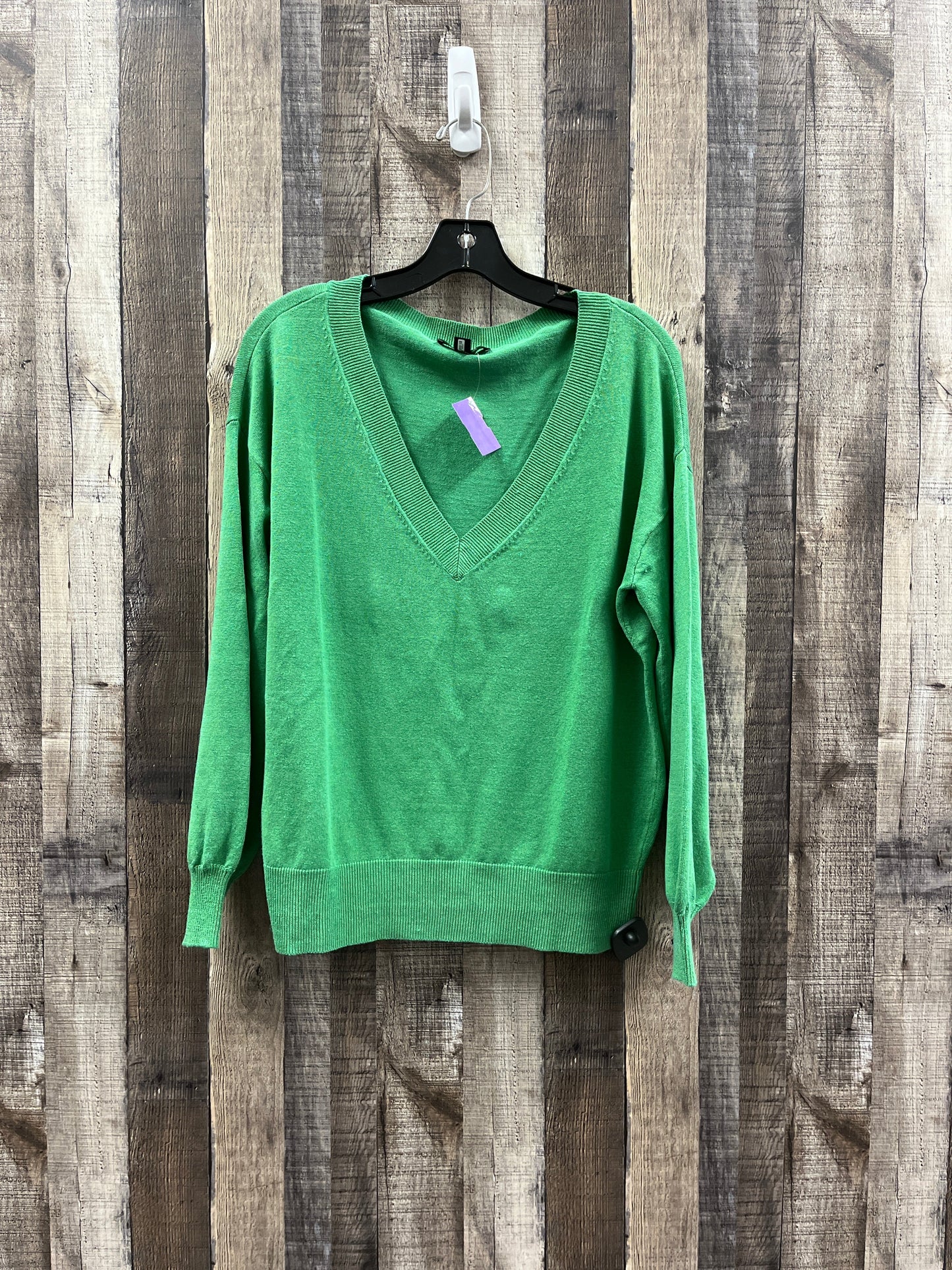 Sweater By Ann Taylor In Green, Size: M