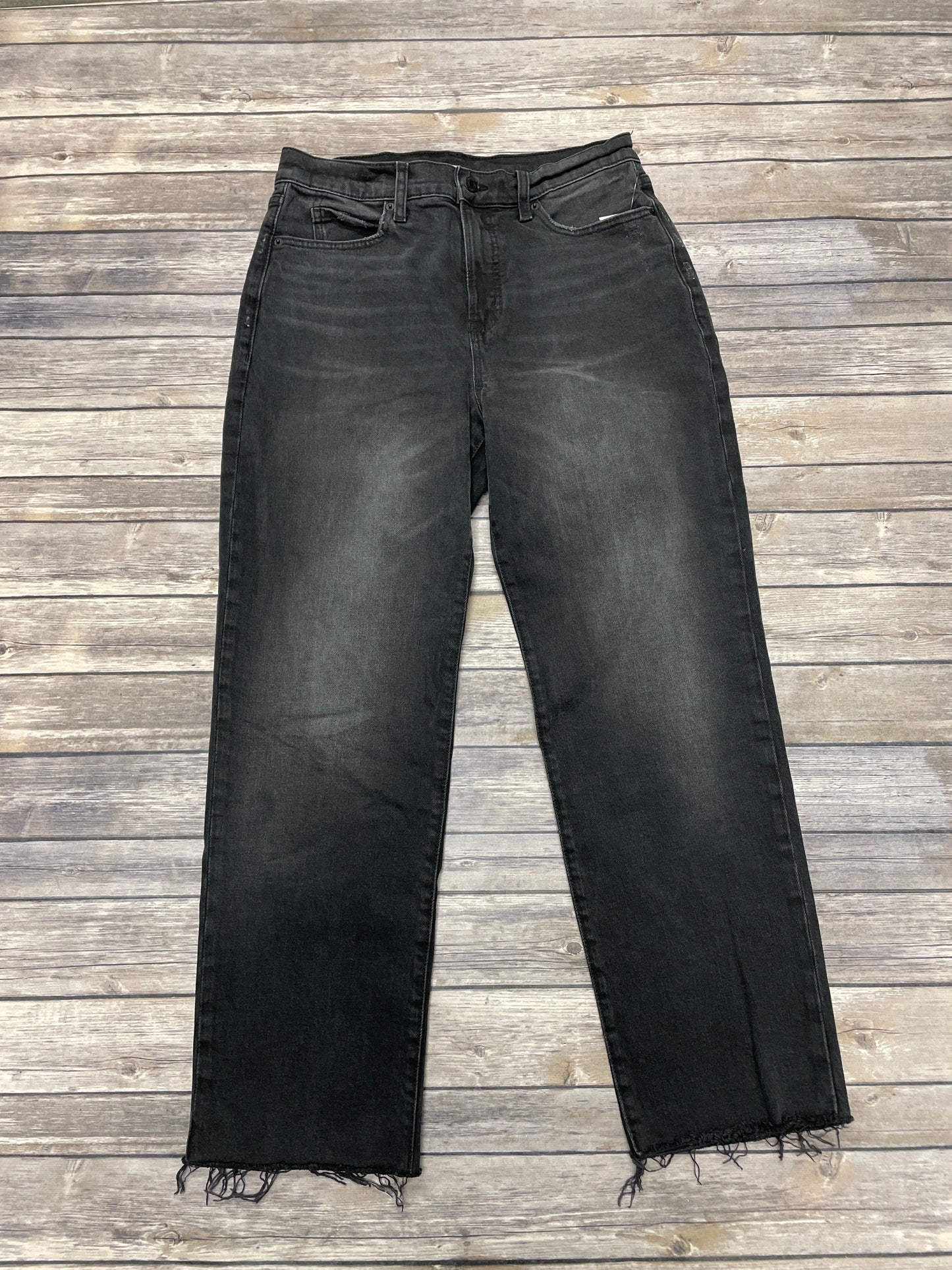 Jeans Cropped By Old Navy In Black, Size: 8