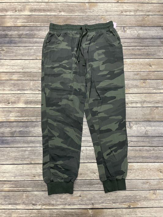 Pants Joggers By Splendid In Camouflage Print, Size: M