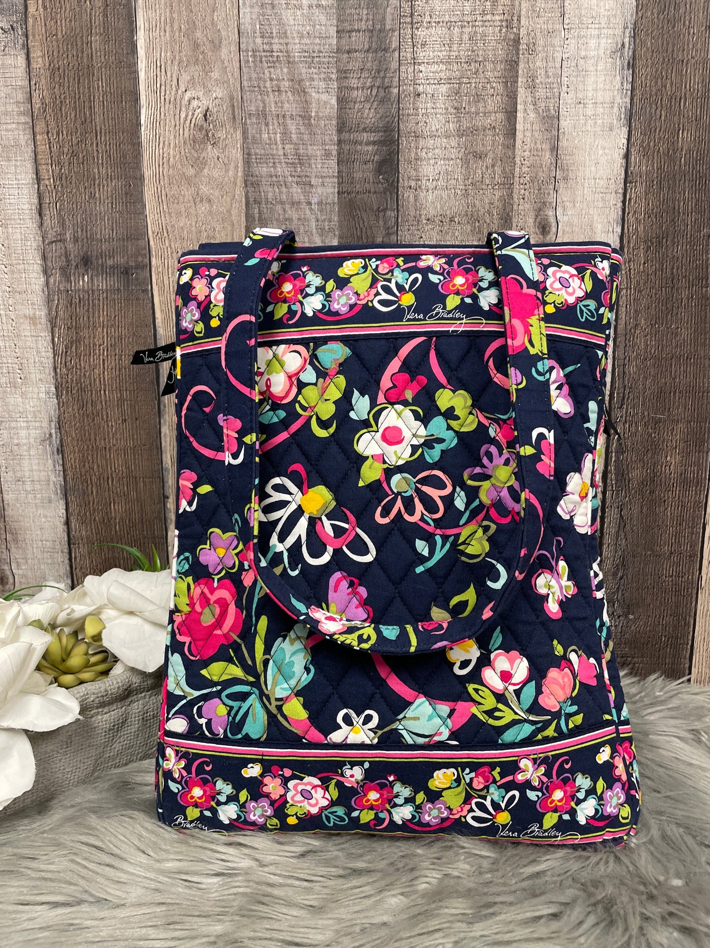 Laptop Bag By Vera Bradley, Size: Medium