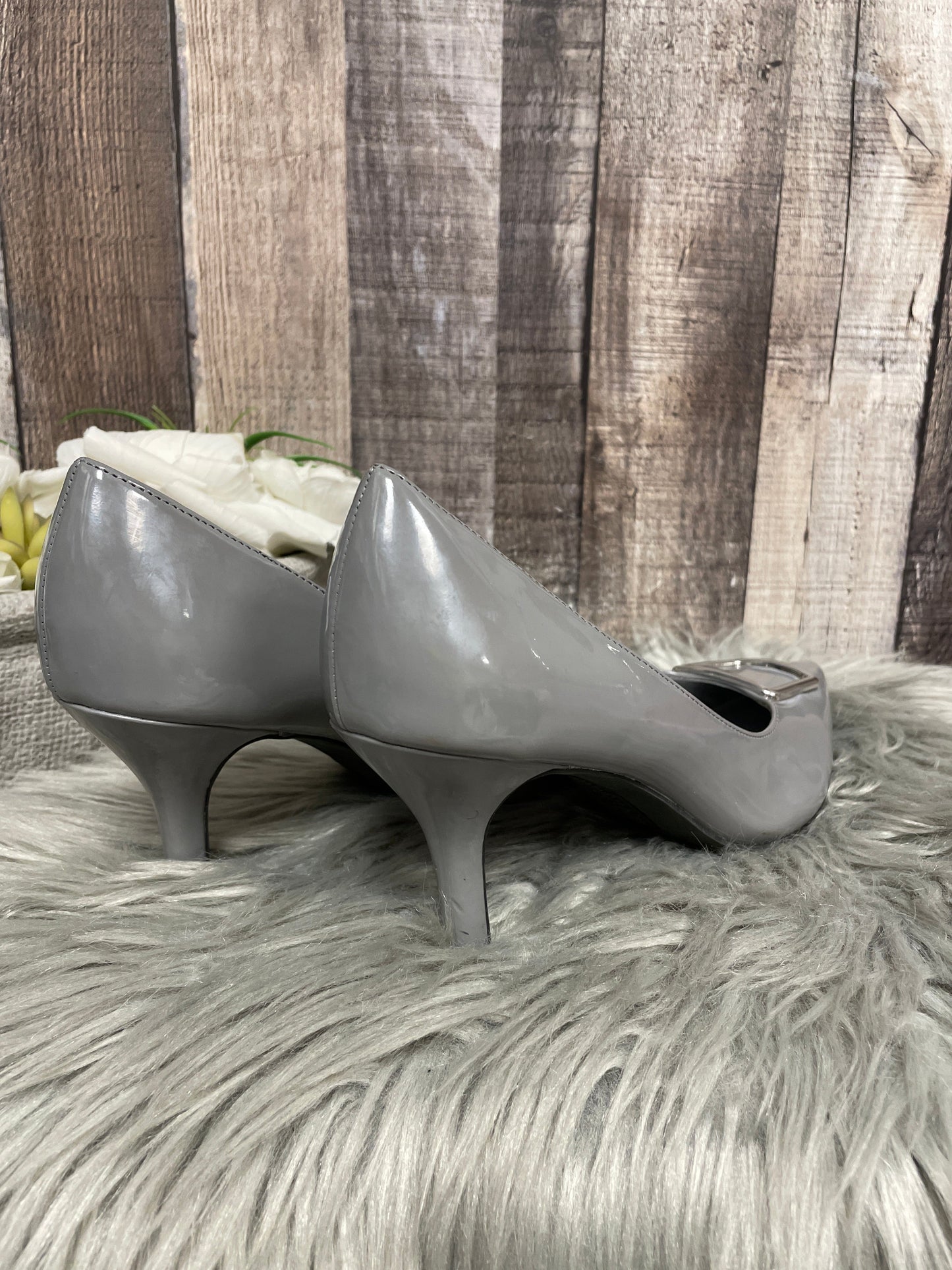 Shoes Heels Stiletto By Predictions In Grey, Size: 7