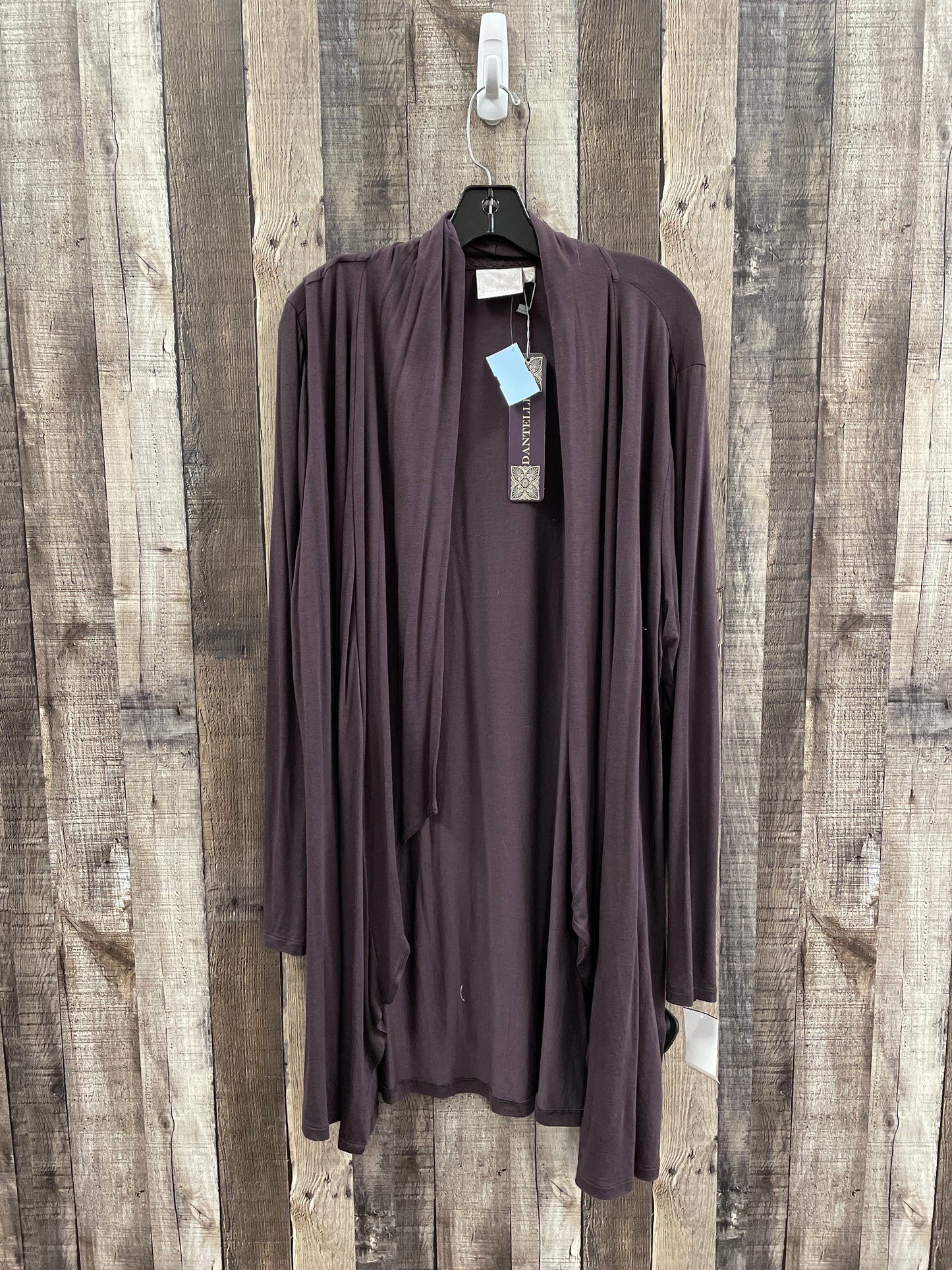 Cardigan By Dantelle In Brown, Size: 1x