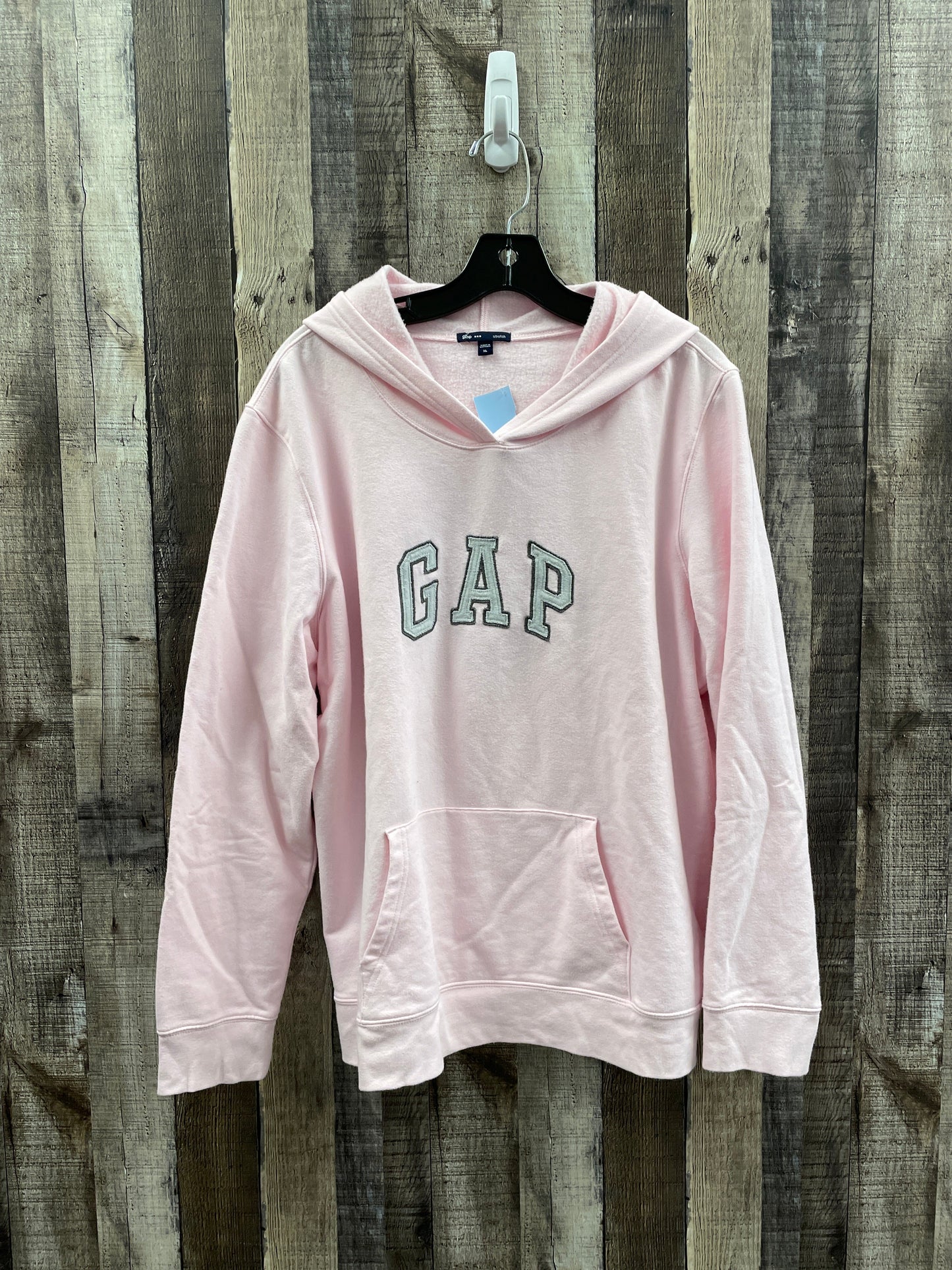 Sweatshirt Hoodie By Gap In Pink, Size: Xl