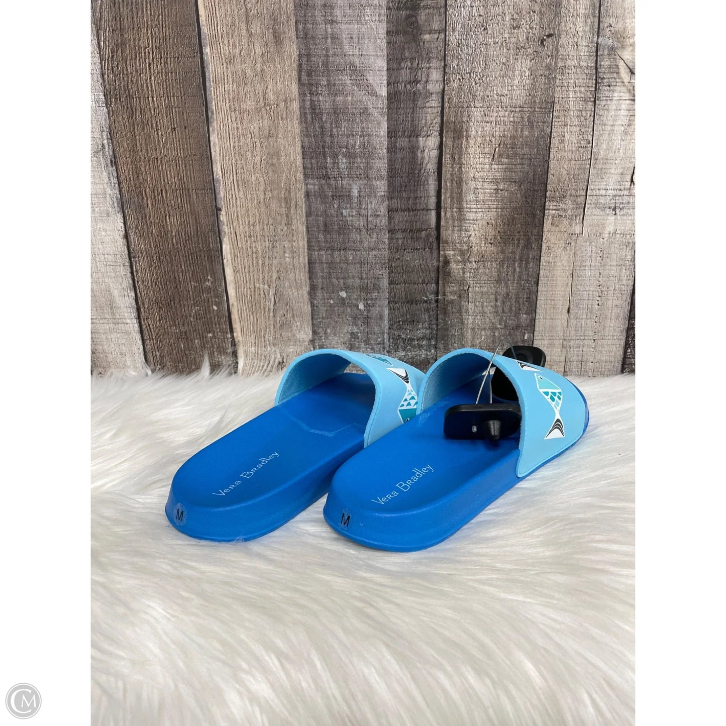 Sandals Flats By Vera Bradley In Blue, Size: 7