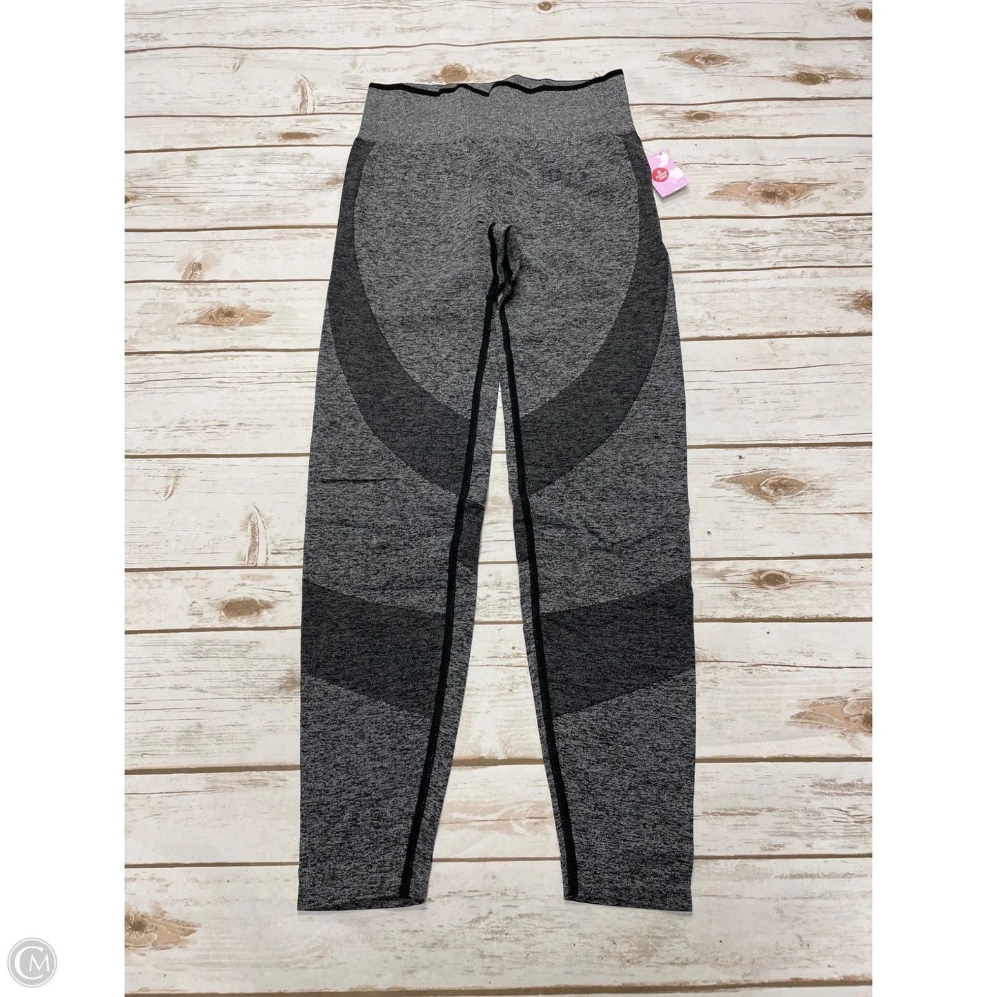 Athletic Leggings By Pink In Grey, Size: S