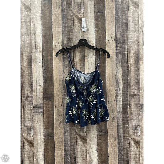 Top Sleeveless By Mi Ami In Blue, Size: M