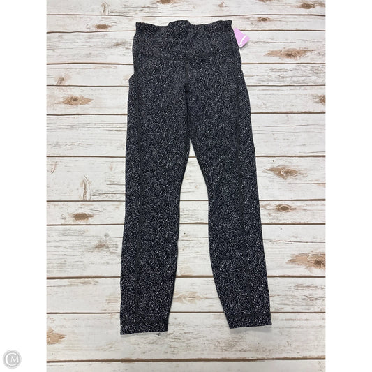 Athletic Leggings By Athleta In Black & White, Size: Xs