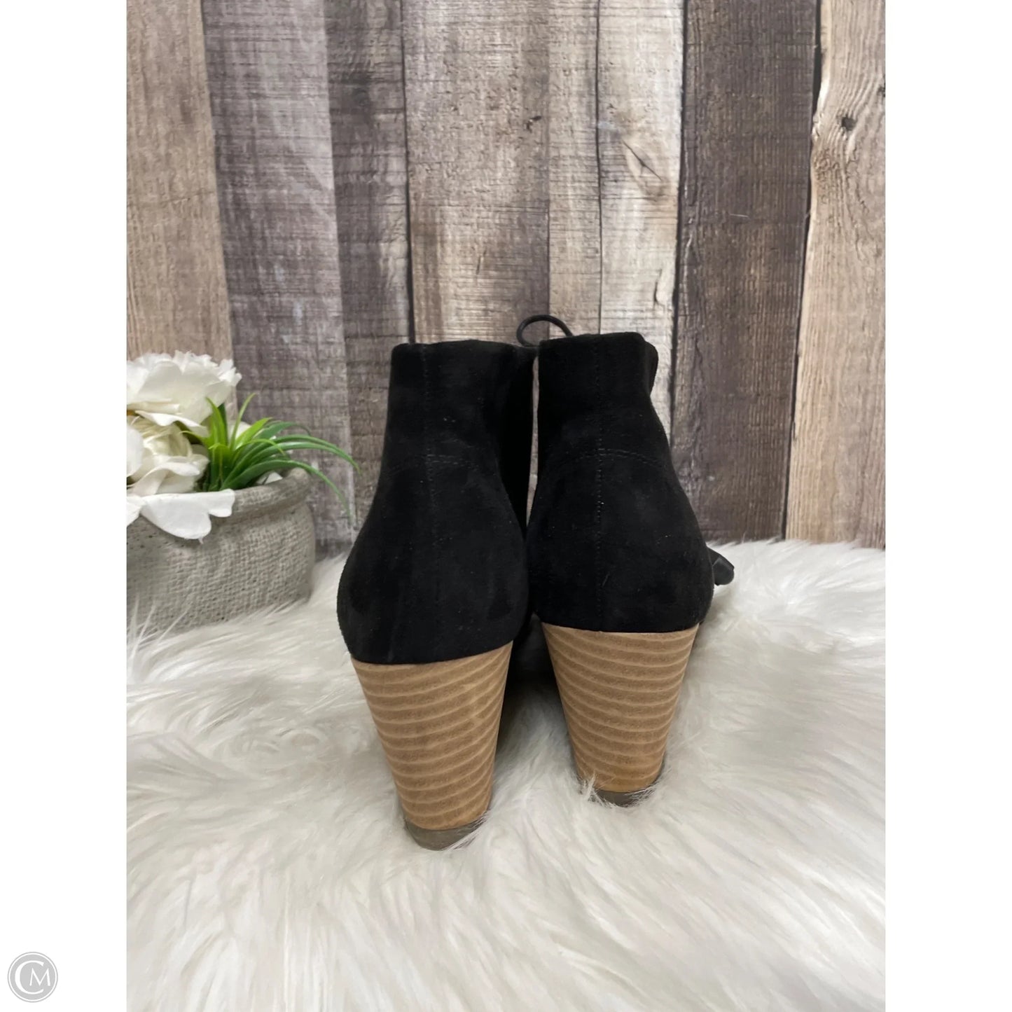 Boots Ankle Heels By Dr Scholls In Black, Size: 9