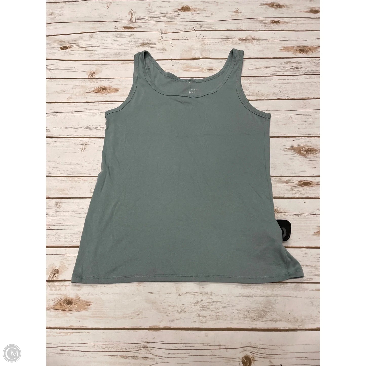 Tank Top By A New Day In Green, Size: L