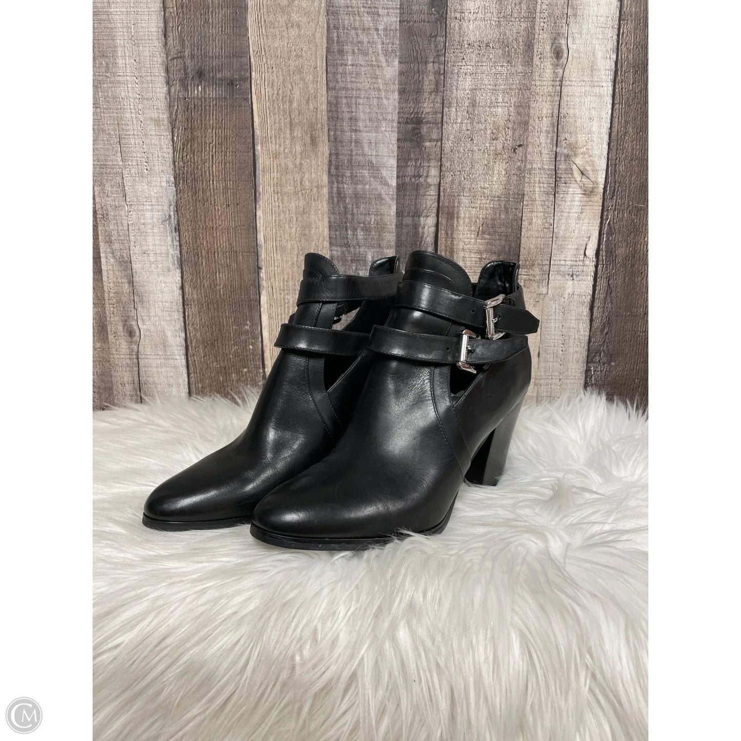 Boots Designer By Michael Kors In Black, Size: 10