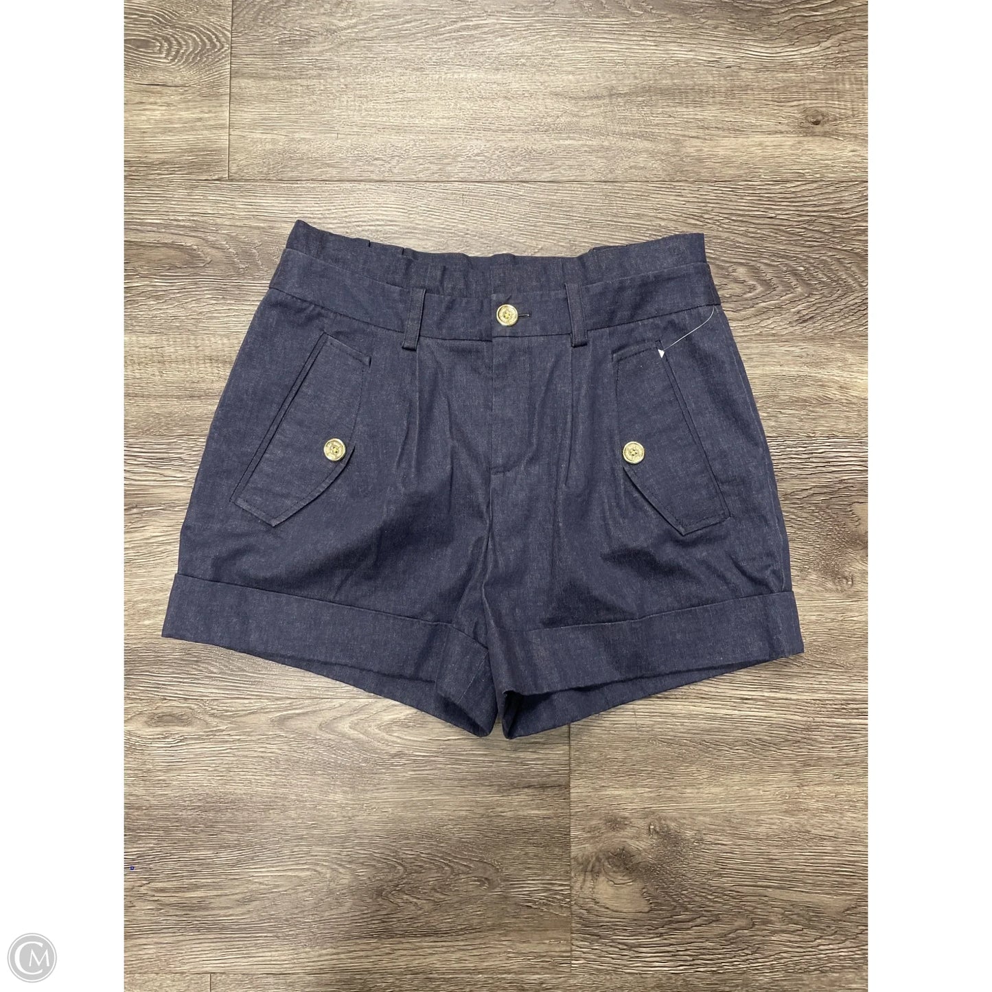 Shorts Designer By Kate Spade In Blue, Size: 6
