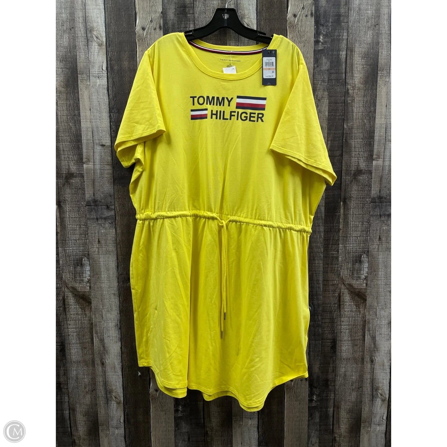 Dress Casual Short By Tommy Hilfiger In Yellow, Size: 2x