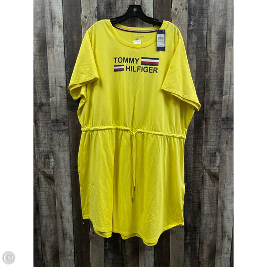 Dress Casual Short By Tommy Hilfiger In Yellow, Size: 2x