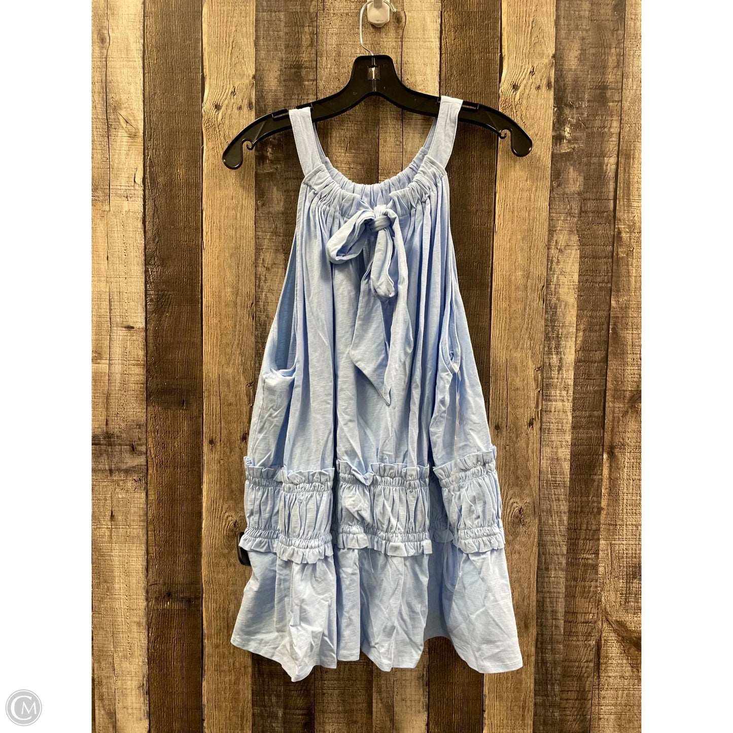 Top Sleeveless By Inc In Blue, Size: 3x