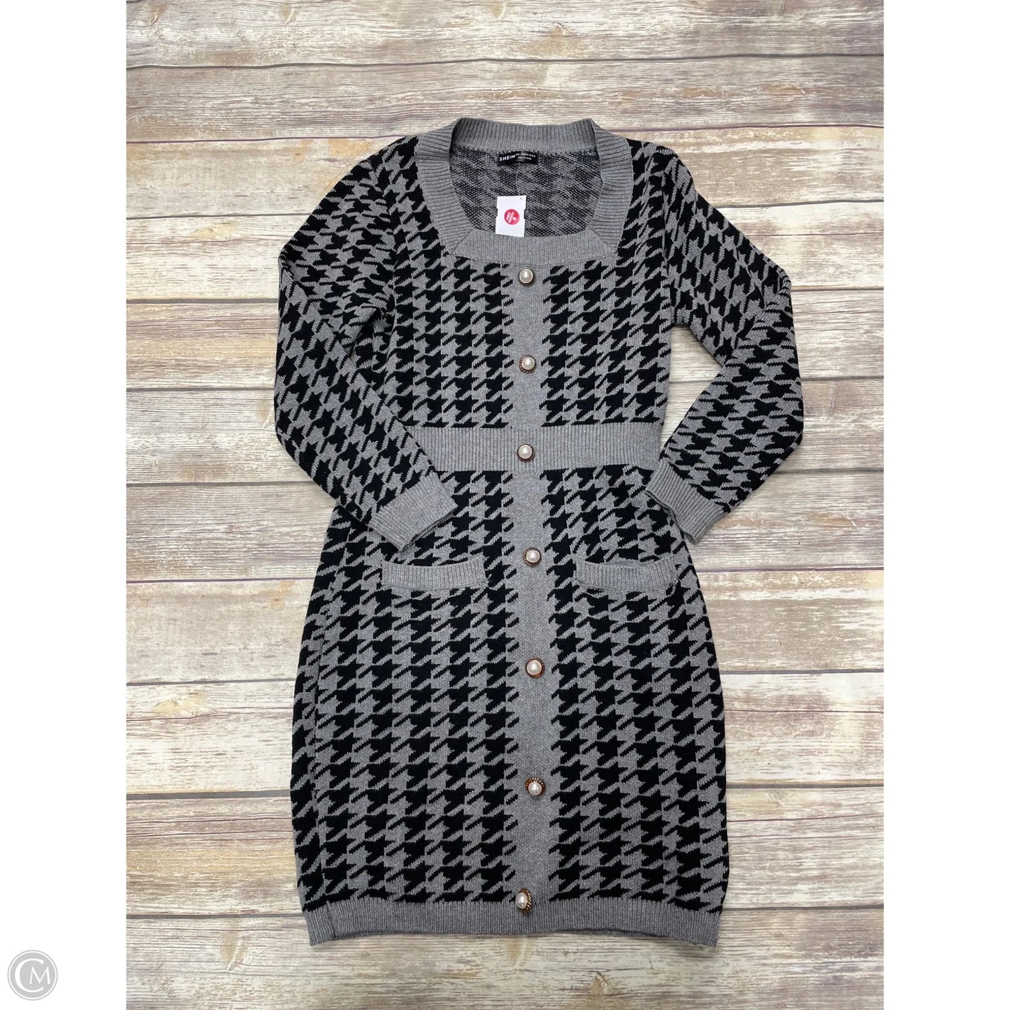 Dress Sweater By Shein In Multi-colored, Size: 10