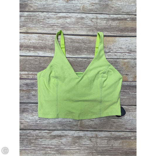 Athletic Bra By Beyond Yoga In Green, Size: M