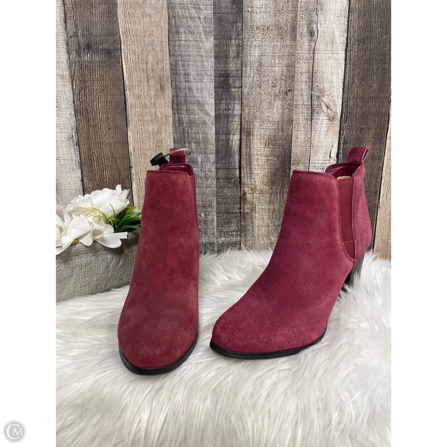 Boots Designer By Michael Kors In Mauve, Size: 8