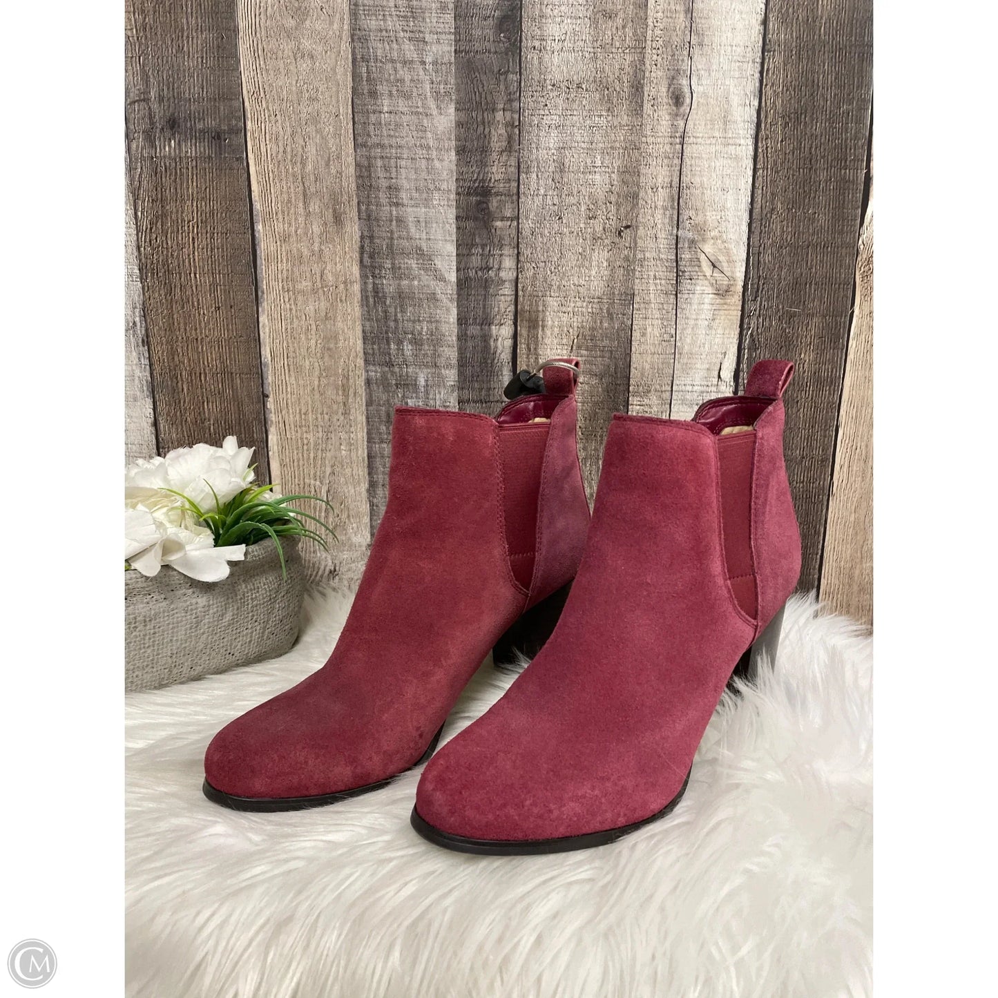 Boots Designer By Michael Kors In Mauve, Size: 8