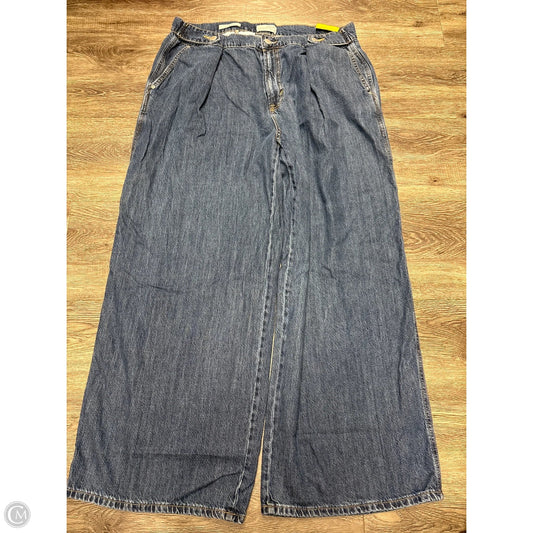 Jeans Wide Leg By Universal Thread In Blue, Size: 18
