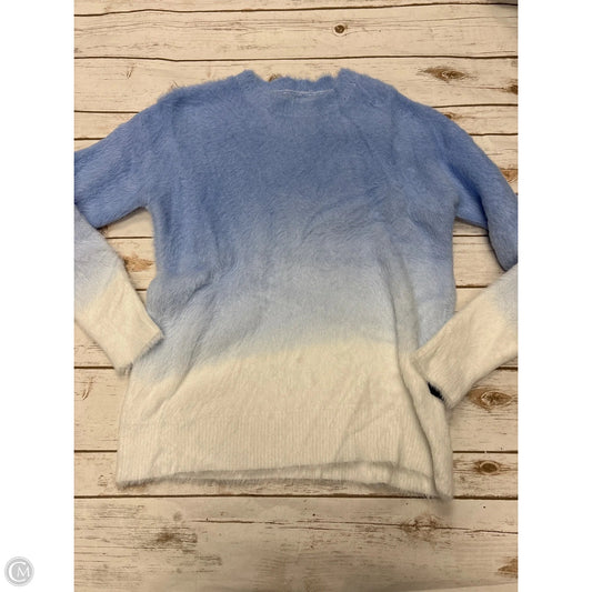 Sweater By Shein In Blue & White, Size: S