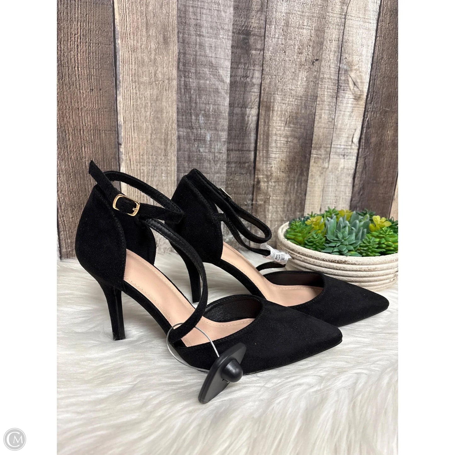 Shoes Heels Stiletto By Cme In Black, Size: 7.5