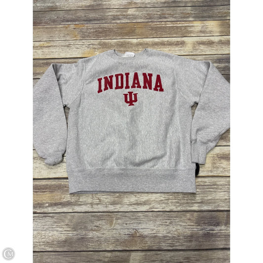 Sweatshirt Crewneck By Champion In Grey, Size: S