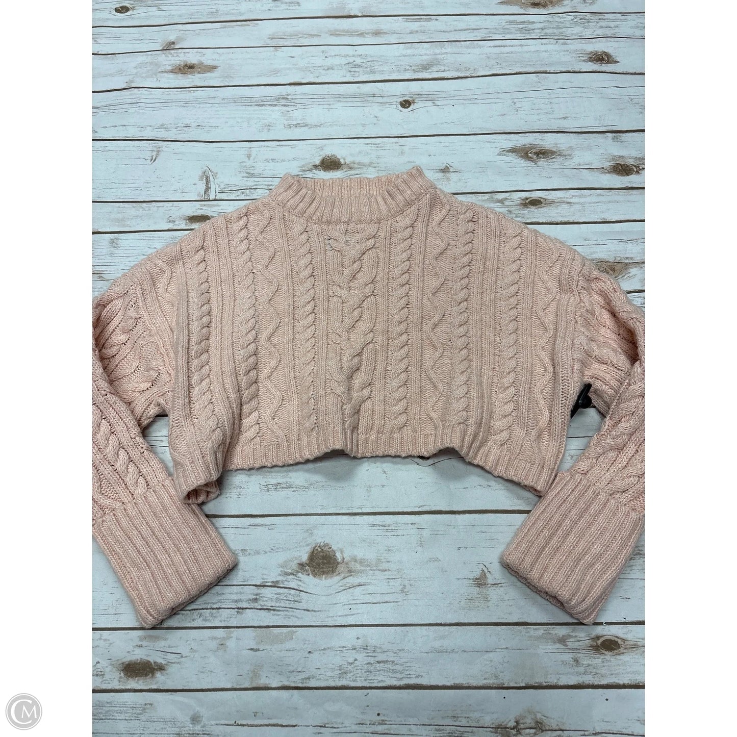 Sweater By Cme In Peach, Size: S