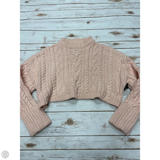 Sweater By Cme In Peach, Size: S