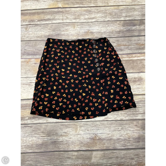 Skirt Mini & Short By Madewell In Floral Print, Size: 0
