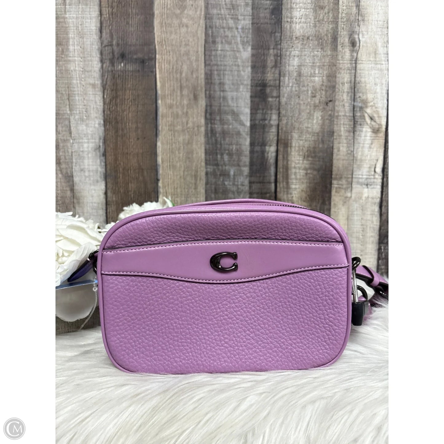 Crossbody Designer By Coach, Size: Medium