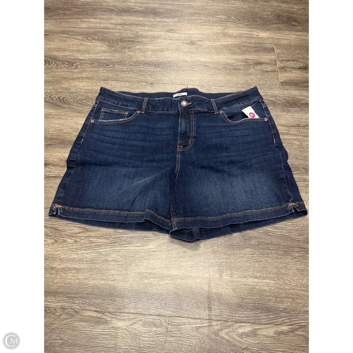 Shorts By Maurices In Blue Denim, Size: 20