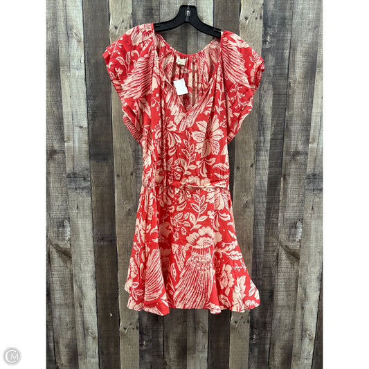 Dress Casual Short By Elan In Red, Size: M
