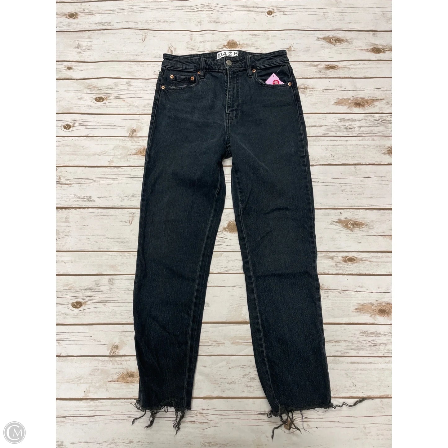 Jeans Skinny By Daze In Black, Size: 4