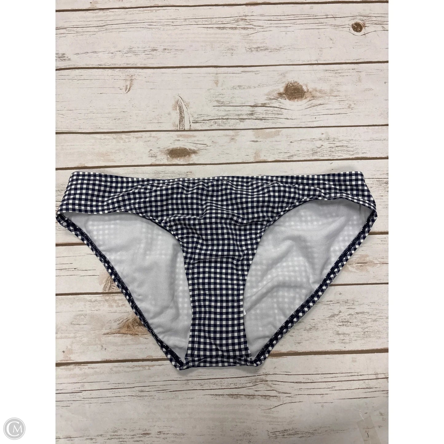 Swimsuit 2pc By Kona Sol In Checkered Pattern, Size: L