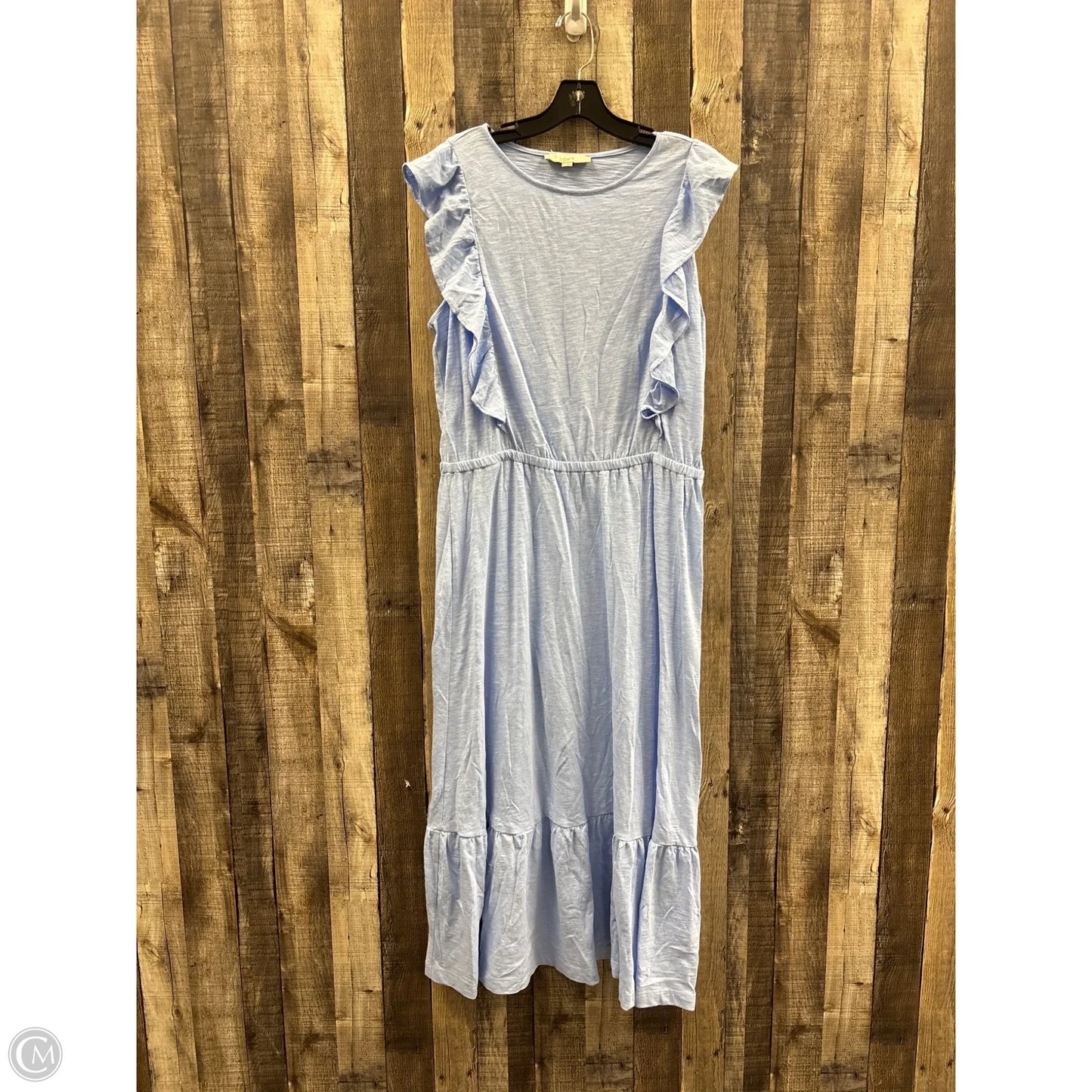 Dress Casual Maxi By Loft In Blue, Size: Xl