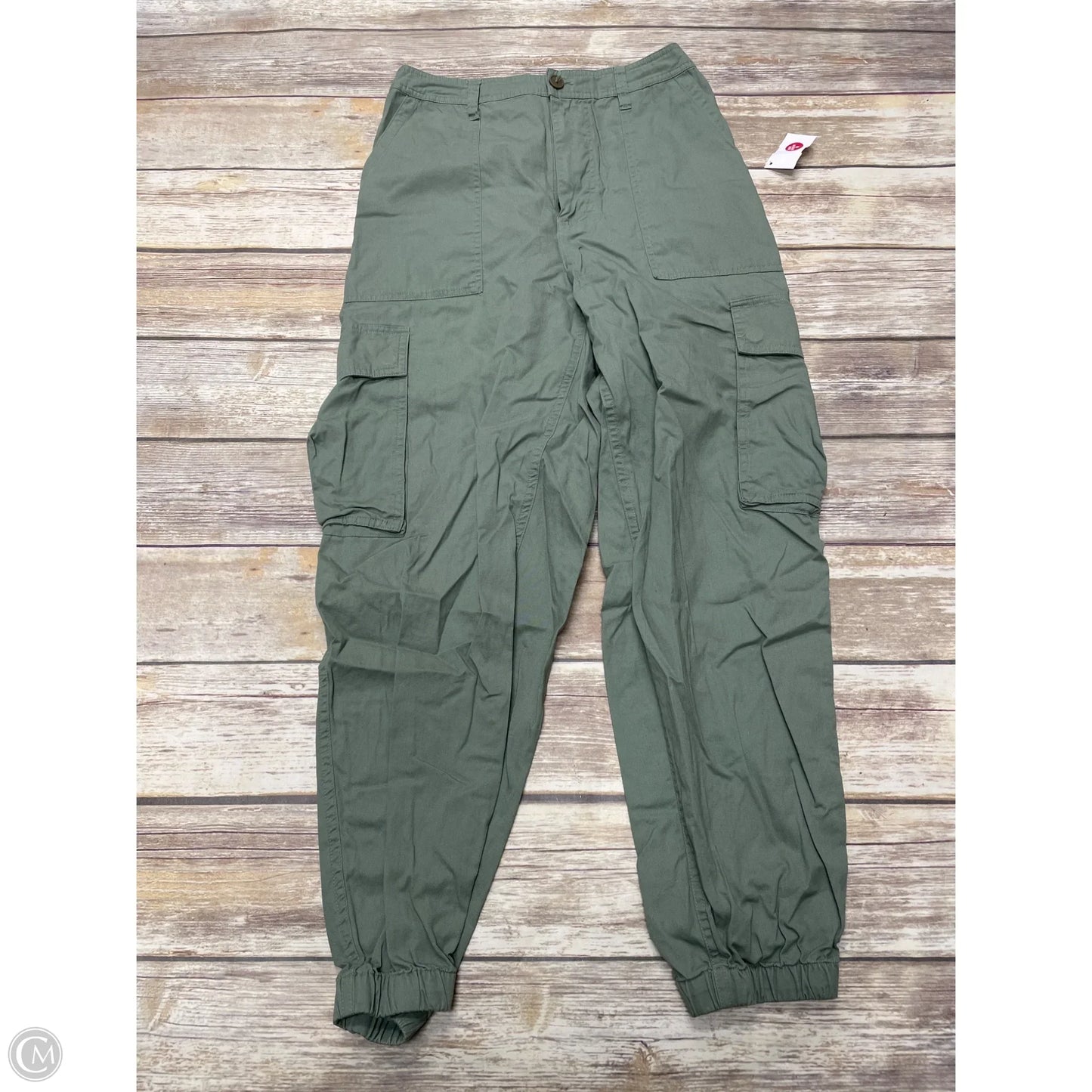 Pants Joggers By Abercrombie And Fitch In Green, Size: M