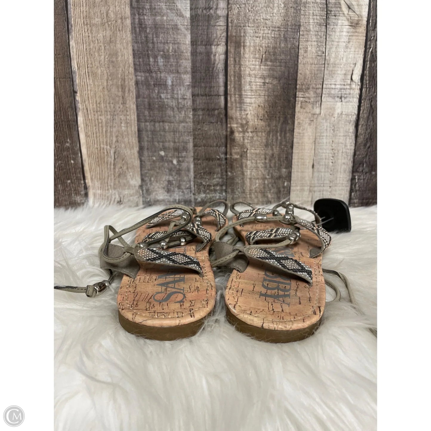 Sandals Flats By Sam And Libby In Multi-colored, Size: 8.5