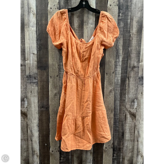 Dress Casual Short By Jessica Simpson In Orange, Size: L