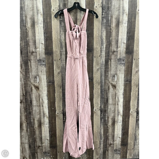 Jumpsuit By Cme In Pink, Size: M