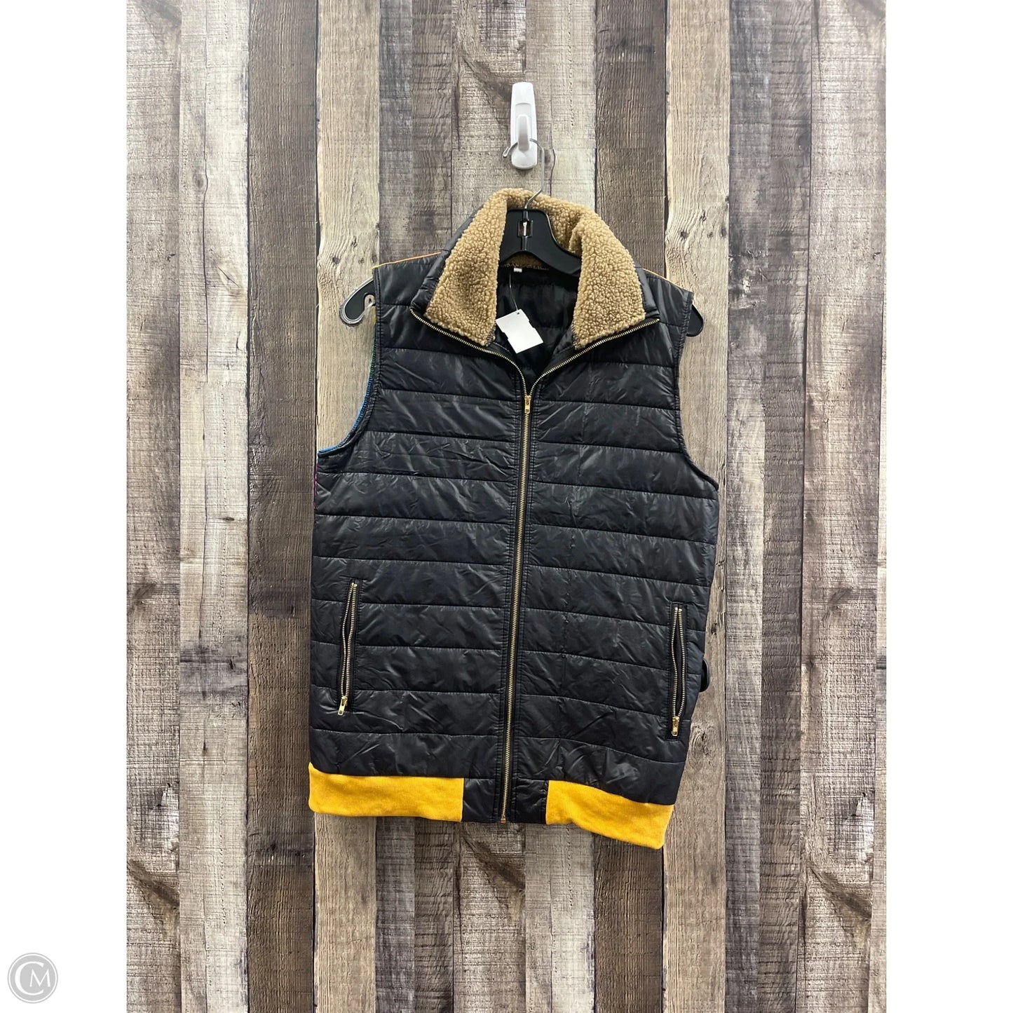 Vest Puffer & Quilted By Cmf In Multi-colored, Size: M